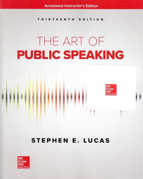 Studyguide for the art of public speaking by lucas stephen. - Hoch lebe erzbischof paul casimir marcinkus!.