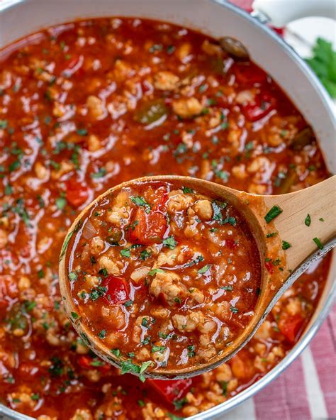 Stuffed Bell Pepper Soup Recipe - Food Network