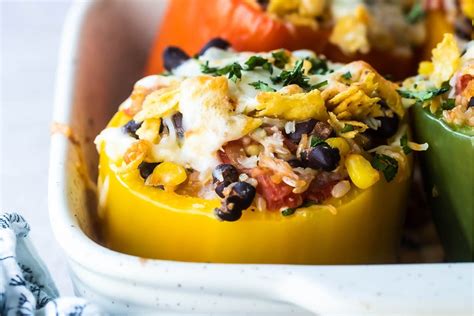 Stuffed Bell Peppers - Culinary Hill