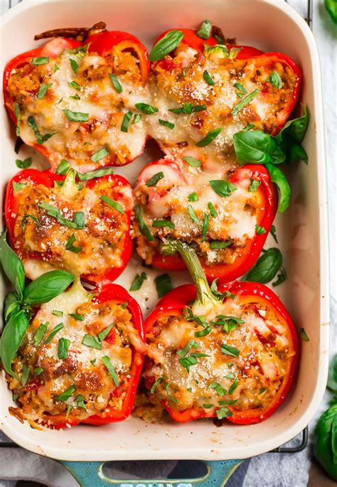 Stuffed Red Peppers