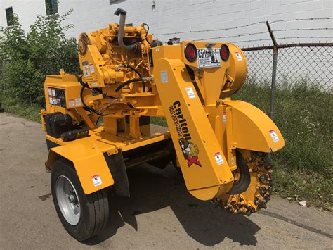 Stump grinder cost. Sep 21, 2022 · The SC852 stump cutter can glide through a standard gate and still deliver 74 hp (55 kW) of stump-grinding power with a Deutz TD2.9L Tier 4 Final engine. The Yellow Jacket™ Cutter System helps extend pocket and tooth life and facilitates routine maintenance. All-wheel drive, varying speed and heavy-duty rubber tires gets you in and around ... 