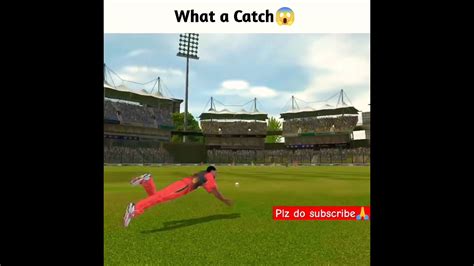 Stunning Catch 😱 In Real Cricket 22 #shorts - YouTube