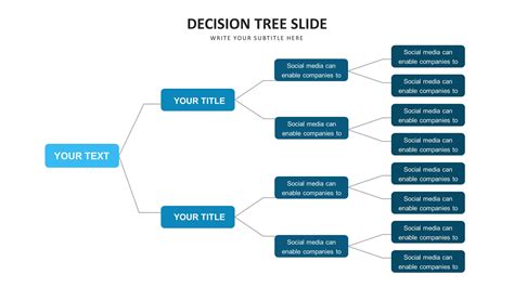 Stunning Decision Tree Slide Presentation Template