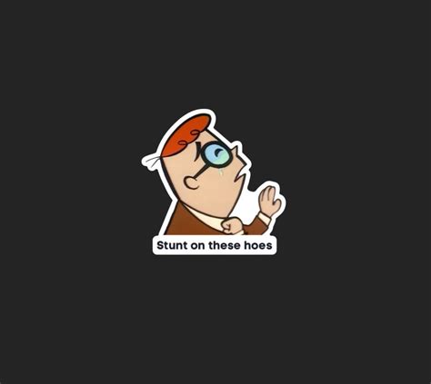 One of the first to make a reference within an image macro was Twitter user stormthief_74, who posted a meme using the Stunt On These Hoes template taken from the children's TV show Dexter's Laboratory, earning roughly 15,800 likes in less than two hours (shown below, left).