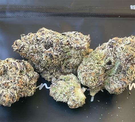 Zkittlez, a renowned indica-dominant strain, is known for its fruity and candy-like aroma, which carries over to Runtz. It is cherished for its potent effects, inducing relaxation and euphoria. Zkittlez is also recognized for its vibrant and colorful buds, often exhibiting shades of purple and orange.
