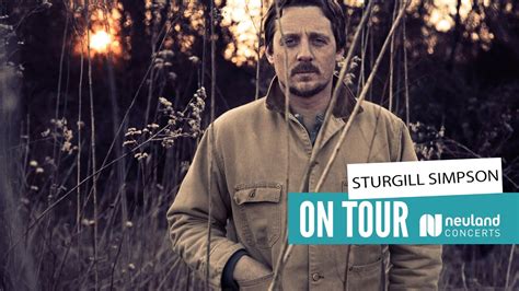 Sturgil simpson tour. Country artists Sturgill Simpson and Tyler Childers are teaming up for a North American tour. “A Good Look’n Tour” kicks off in February 2020, starting with dates in Birmingham, Alabama and ... 