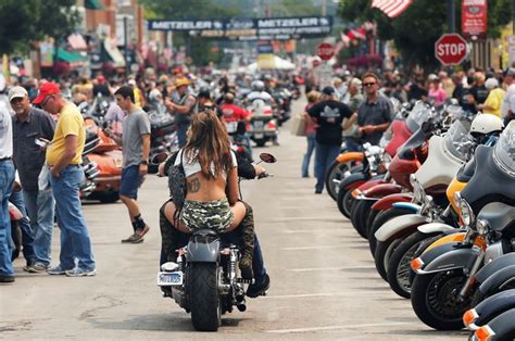 Sturgis bike rally. About. In 2015, over one million bikers descend on the small town of Sturgis, South Dakota for the 75th anniversary of the Sturgis Motorcycle Rally – one of the largest events for motorcycle enthusiasts in the USA. For one week each August, this town becomes home to hundreds of thousands of bikers as they enjoy motocross events, drag races ... 