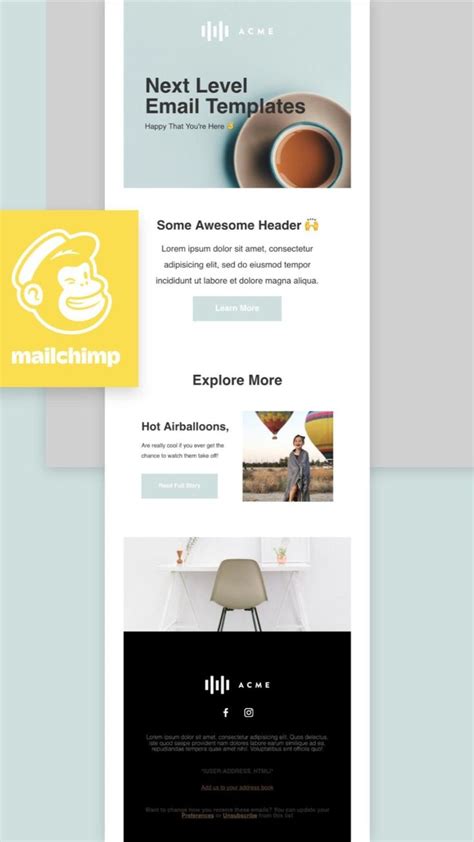 Style 104 Thank You Script Email Template For Mailchimp Twentyonehundred Productions