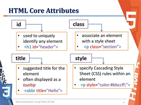 Style in vf page.  Defining either of these attributes allows you to associate CSS code with t...