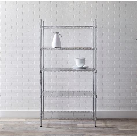 Style Selections Metal Shelf Review. Review of the Style Selections wire metal, free standing shelf, size of 36" x 16" x 72". * Style Selections shelf (.... 