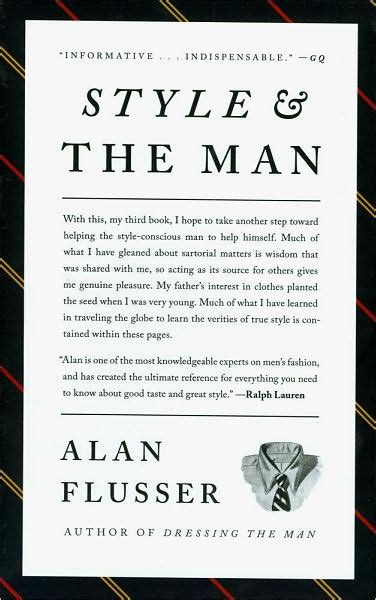 Read Online Style And The Man By Alan Flusser