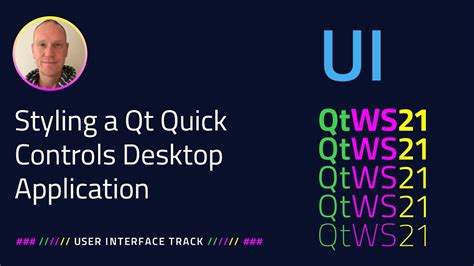 Styling a Qt Quick Controls Desktop Application User Interface