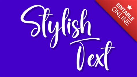 Stylish text generator.  Copy and paste stylish Unicode text with one clic...