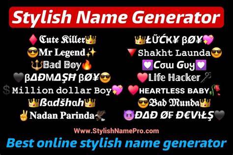 Stylish text name.  Enrich your text with cool symbols.  Create gaming ...