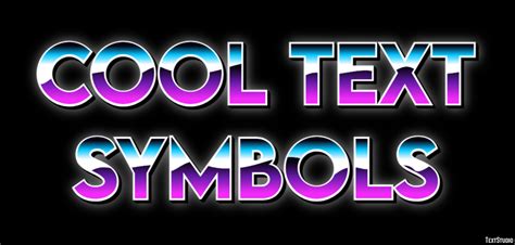 Stylish text symbols.  Create cool stylish text to copy and paste with our...