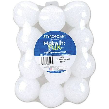 Juvale 6 Pack Round Foam Circles For Crafts, White Discs For Diy