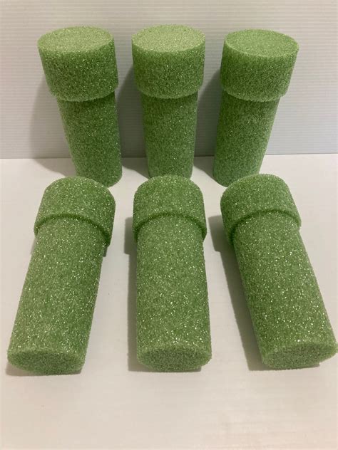 Styrofoam inserts for cemetery vases.  Create beautiful, cemetery vase ar...