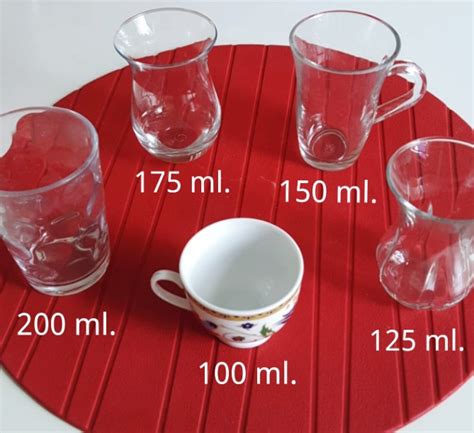 Su bardağı kaç ml