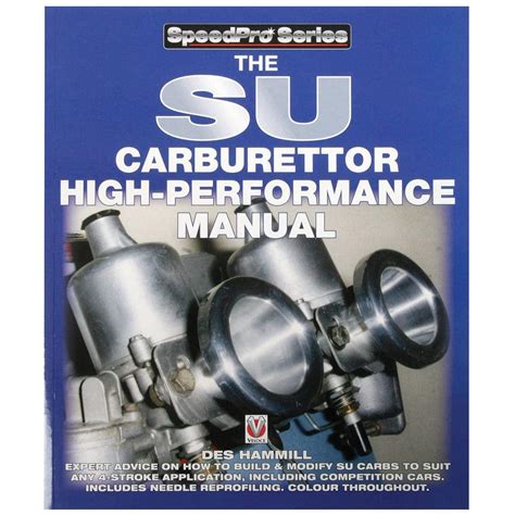 Su carburettor high performance manual speedpro series. - Beckman coulter lh 750 user manual.
