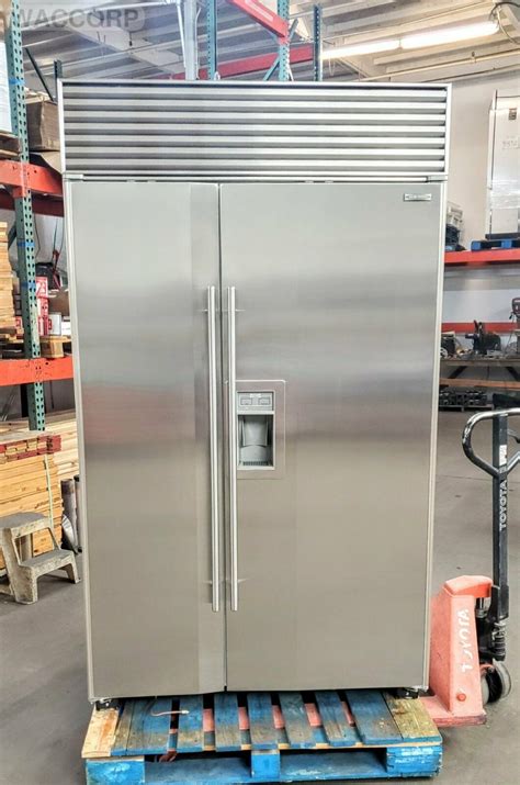 Refurbished Sub-Zero 48" Side By Side Refrigerator-Freezer - Model 690 sub-zero, subzero, 650, 661, 632, 690, 695, 601, 550, 590, 532, refurbished, for sale ... Factory manuals are not included, but you can download them off the internet. Unit only comes as shown in the below photos; what you see is what you will receive. Unit has been .... 