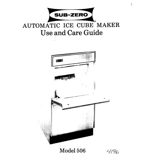 Sub zero ice maker repair manual. - American pharmaceutical associations guide to prescriptiondrugs.