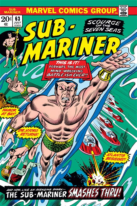 Sub-Mariner (1968) #2 Marvel Comics