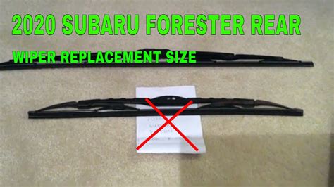 Subaru forester wiper blade size. Things To Know About Subaru forester wiper blade size. 
