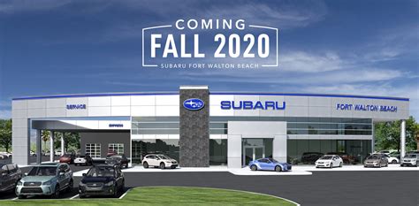 Subaru fort walton beach. Learn more about the key systems of your Subaru and how we can keep them performing at their best. ... Skip to Action Bar; 916 Beal Parkway, Fort Walton Beach, FL 32547 Sales: 850-280-6200 Service: 850-280-6200 Parts: 850-280-6200 . Buy Parts Schedule Service Homepage; New Vehicles Show New Vehicles. New Vehicle Inventory; 