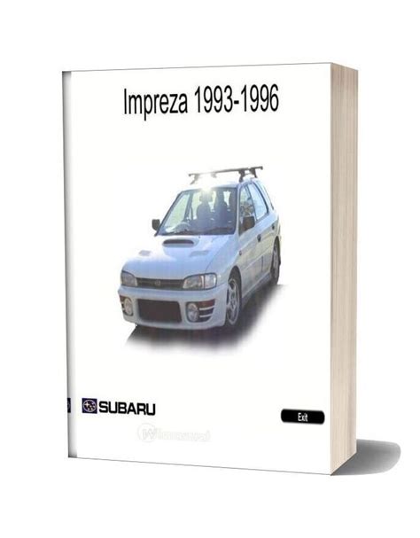 Subaru impreza 1996 2001 workshop service manual. - Norsk lyrikk fra henrik wergeland til olaf bull..