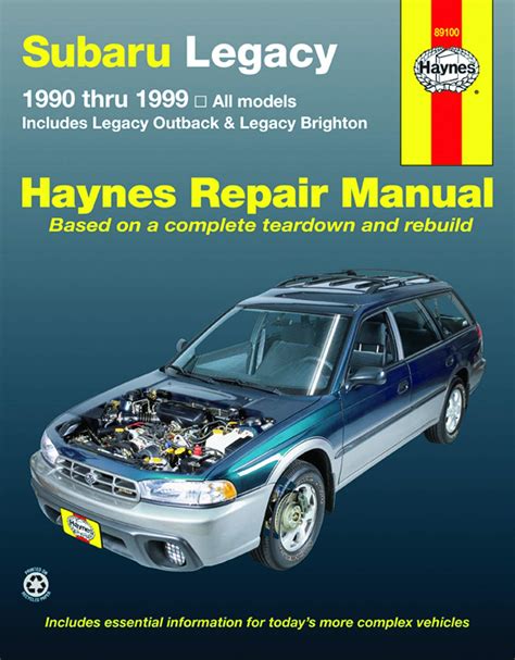 Subaru legacy 1990 thru 1999 includes legacy outback legacy brighton haynes repair manual. - Playing the game the streetsmart guide to graduate school.