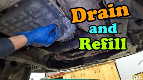 Subaru legacy transmission fluid change. .  ...