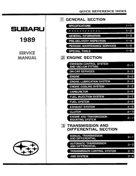 Subaru loyale service reparaturanleitung download herunterladen 1988 1994. - Handbuch zu lösungen für nuklearsysteme band 1.
