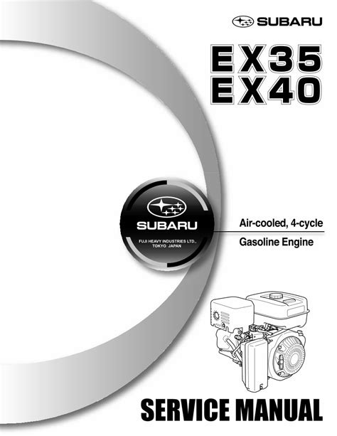 Subaru motor ex35 und ex40 techniker service handbuch. - Kirloskar silent ha series manual and drawing.