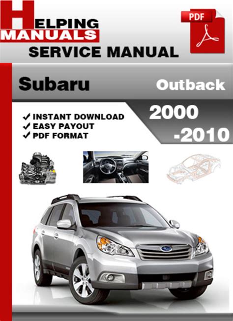 Subaru outback 2000 2010 hersteller werkstatt reparaturhandbuch herunterladen. - Manuale ingersoll rand ssr 15 100 intellisys.