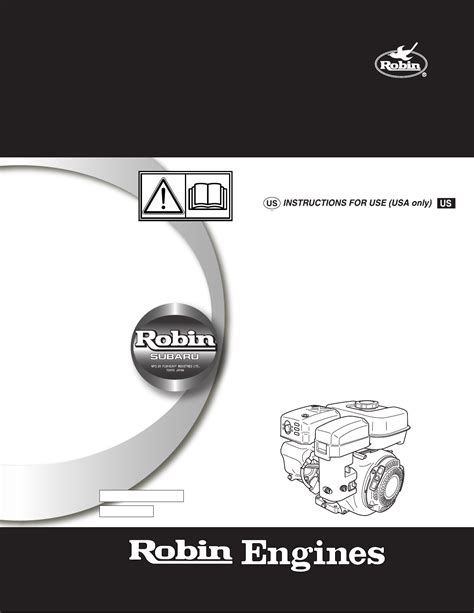 Subaru robin power products user manual. - Factory owners manual 2011 kia sorento.