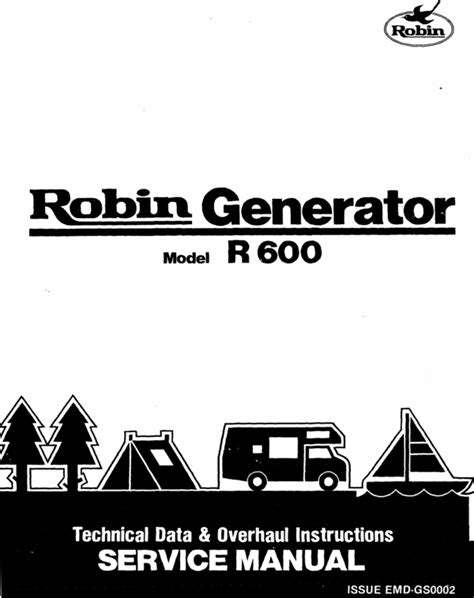 Subaru robin r600 generator technician service manual. - España actual que yo he visto..