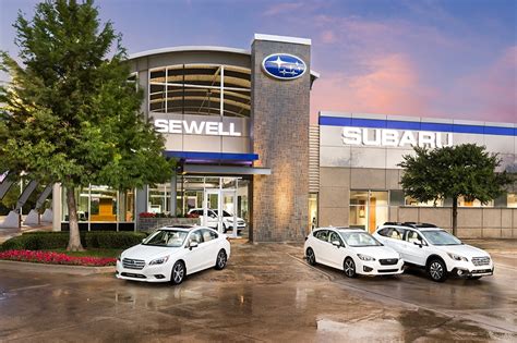 Subaru sewell. 7800 Lemmon Avenue75209. 214-902-6000. 214-902-4708. 214-366-7070. Sewell. Obsessed with Service since 1911. About Sewell. Experience Sewell. About Sewell Subaru. 