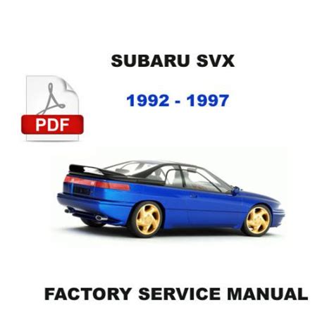 Subaru svx complete workshop repair manual 1992 1993 1994 1995 1996 1997. - Yamaha v star 1100 silverado owners manual.