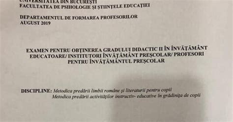 Subiecte definitivat educatori 2021.  Subiecte din 2019 si informatii utile. 370 de ca...
