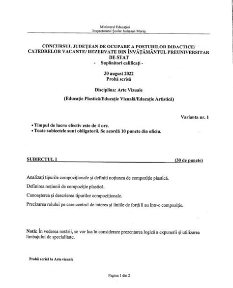 Subiecte definitivat religie 2022.  Proba scrisa la Definitivat OLIMPIADA NATIONALA DE RE...