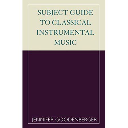 Subject guide to classical instrumental music. - Fiat hitachi 45 ex service manual.