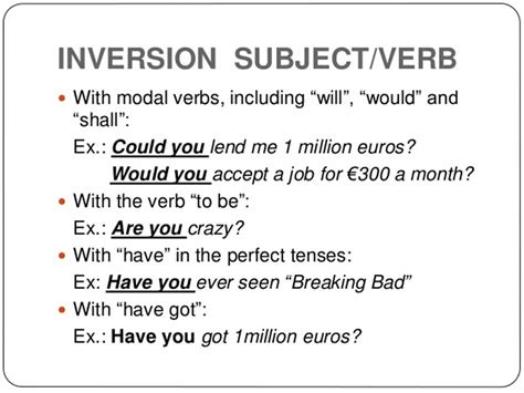 SubjectAuxiliary Inversion English Grammar ESLBuzz Learning English