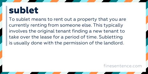 Sublet meaning in punjabi. .  ...