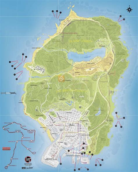 Submarine Pieces in GTA 5