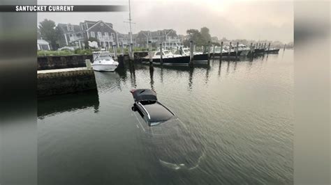 Submerged car temporarily closes boat ramp on Nantucket