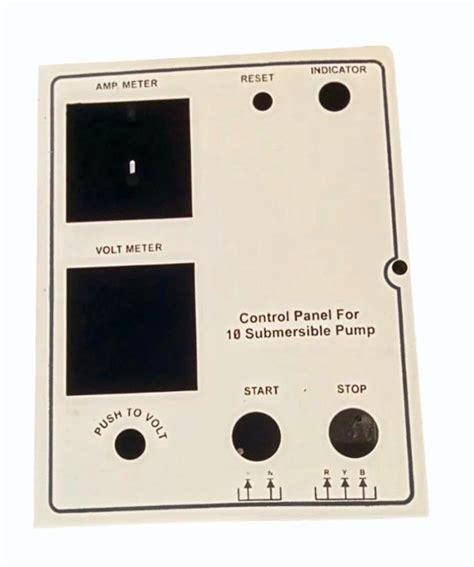 Submersible Control Panel Box at Best Price in Indore