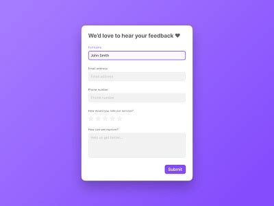 Submission Form Graphic Design Typography
