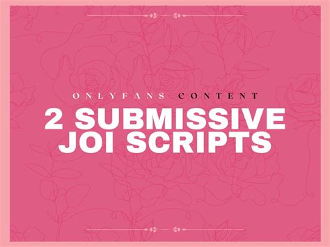 Submissive Joi Onlyfans Leak