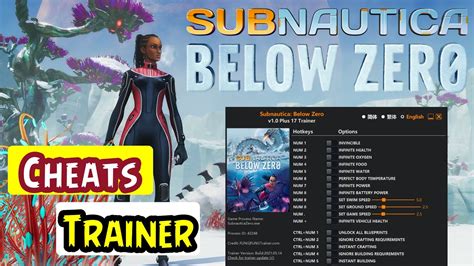 Subnautica below zero trainer