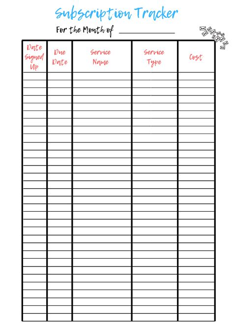 Subscription Tracker.pdf DocDroid